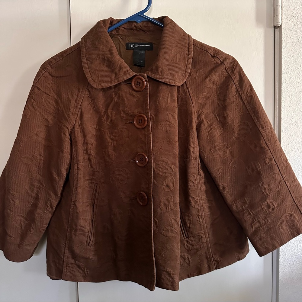 Women’s INC Brown Coat